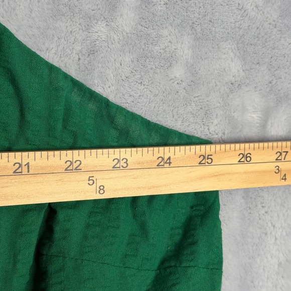 Torrid Maxi Challis Tiered Dress Womens Plus Size 4X Green Sleeveless Boho - Picture 8 of 10